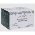 Agulha de Acupuntura 25x40mm cx c/ 1000 unid - UNIQMED